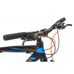 Krossový bicykel 26 Kands Stranger Dual Hliníkový Tourney HT 17" Čierno-modro-oranžový matný